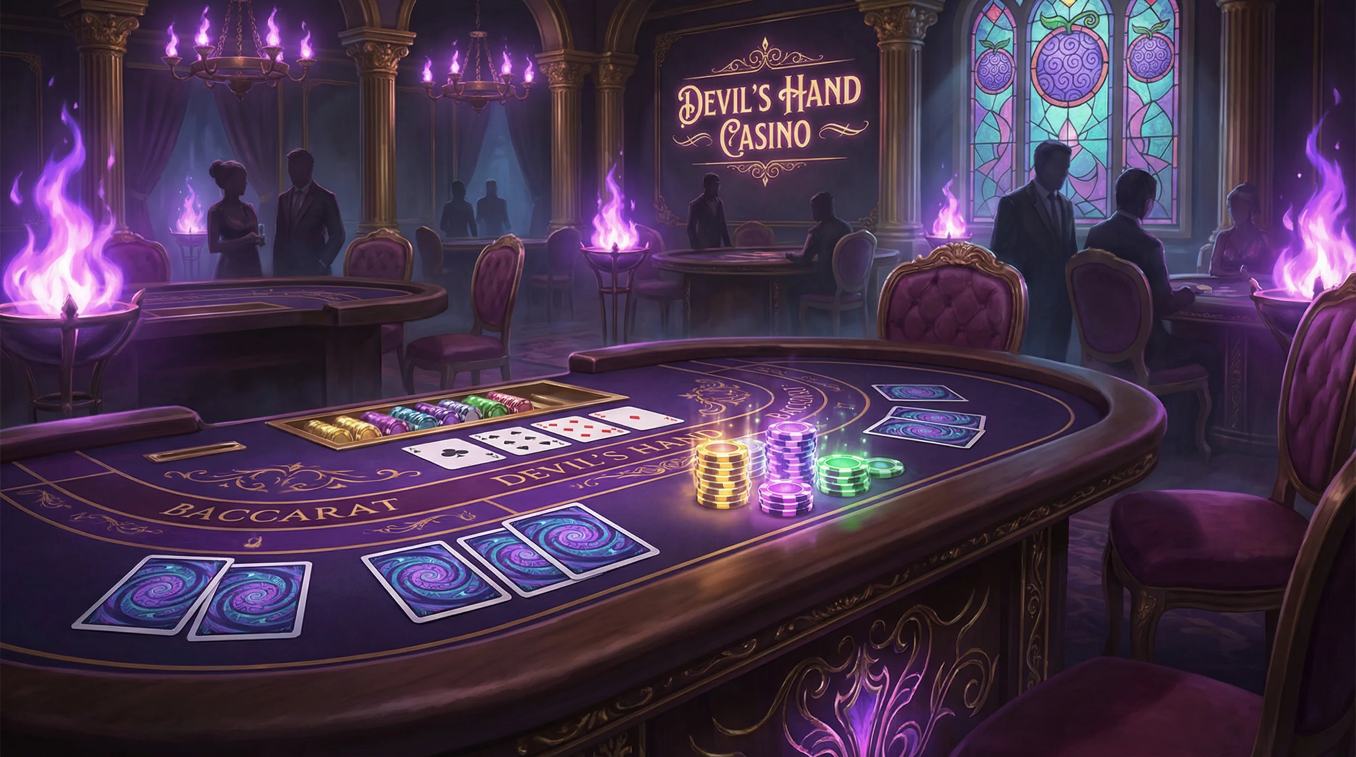 Bacará Elegante no Cassino win444